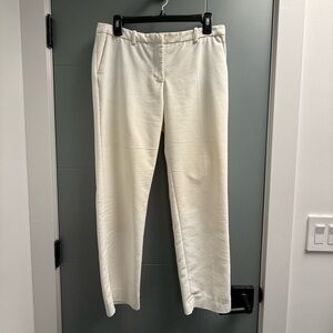 Zara white trousers